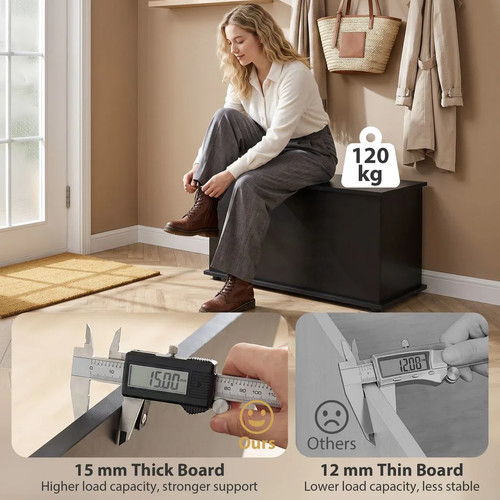 Storage chest 102l blanket box - 102l,