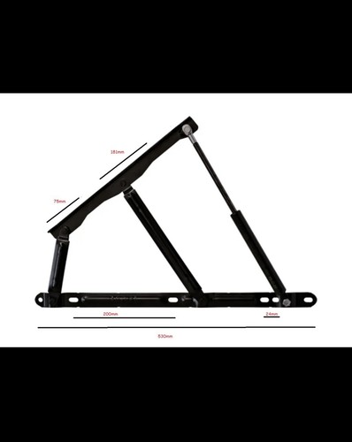 Ottoman storage bed lift - bed,