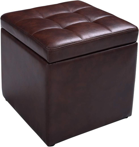 Stylish brown cube - brown,