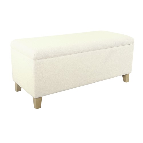 Sherpa storage ottoman - sherpa,