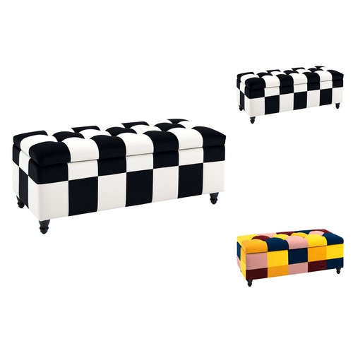 118l storage ottoman bench - storage,